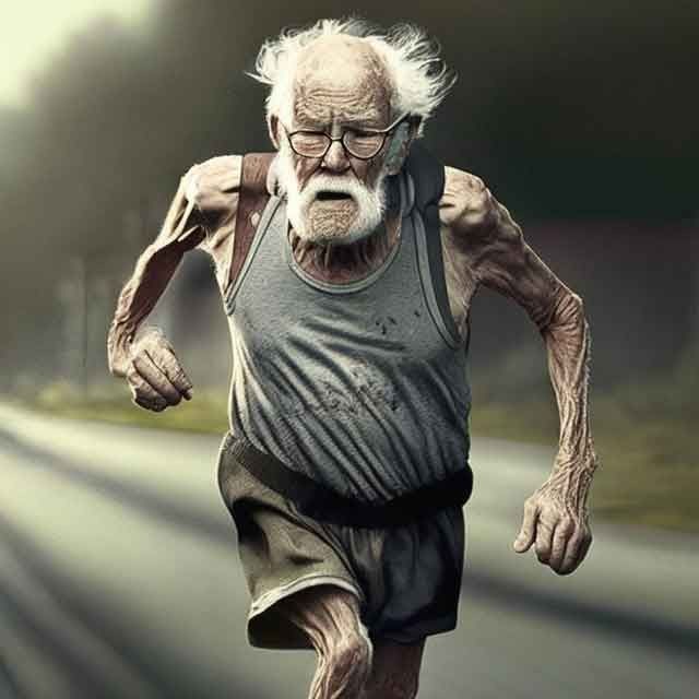 Бег для здоровья в старости